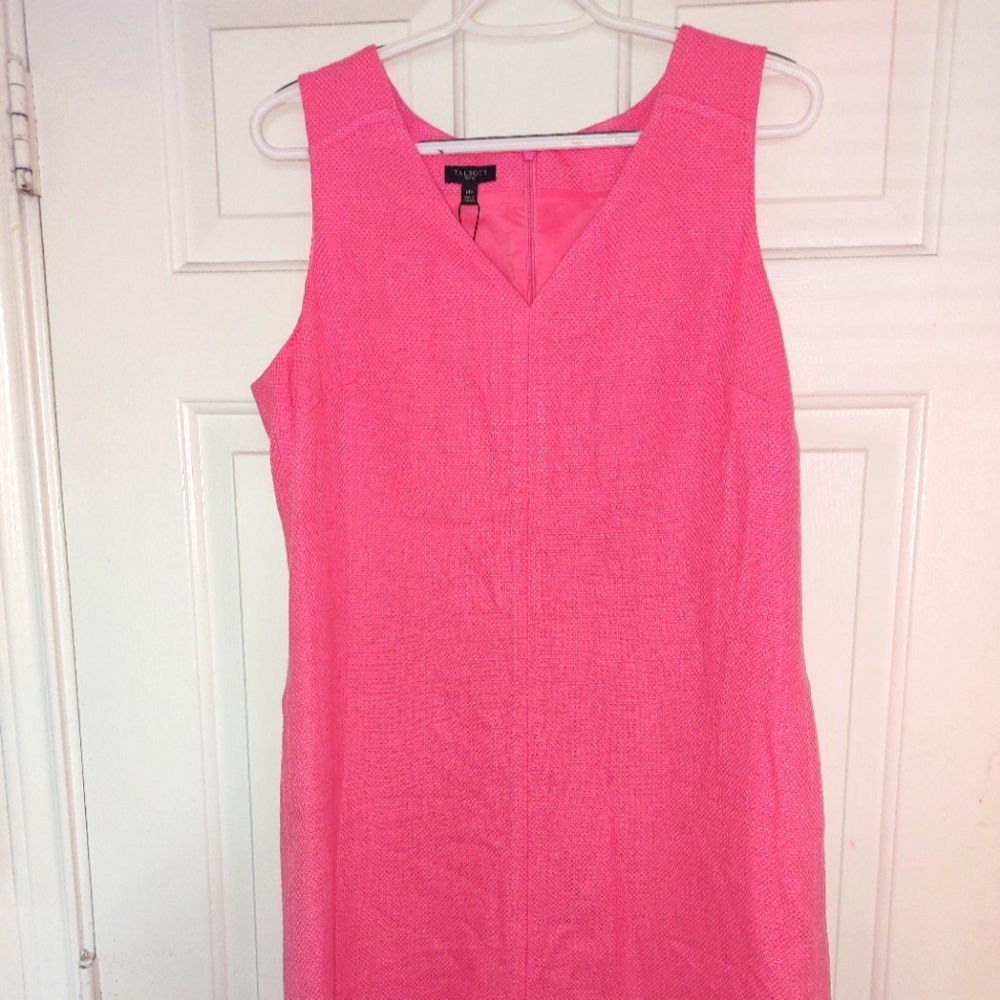 ✨️Nwt Talbots 14p Pink Dress